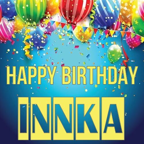 Открытка Innka Happy birthday