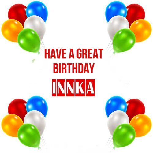 Открытка Innka Have a great birthday