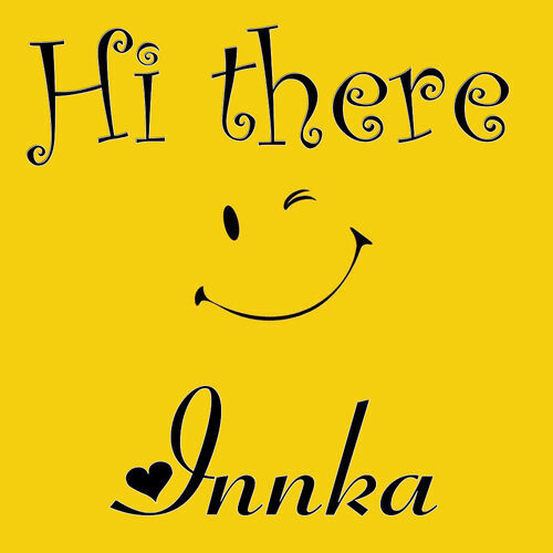 Открытка Innka Hi there