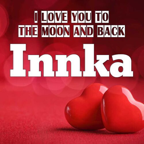 Открытка Innka I love you to the moon and back