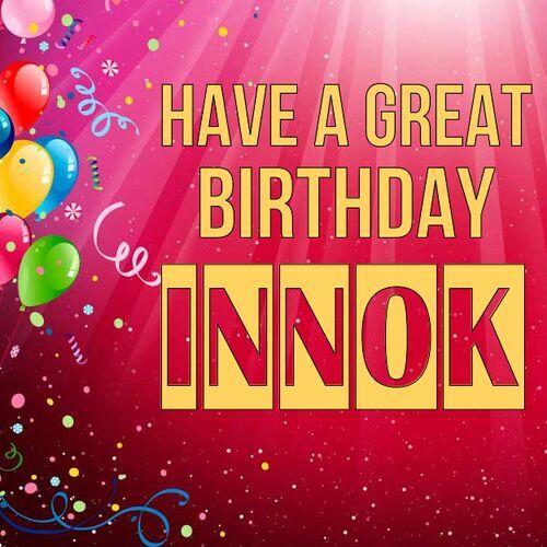 Открытка Innok Have a great birthday