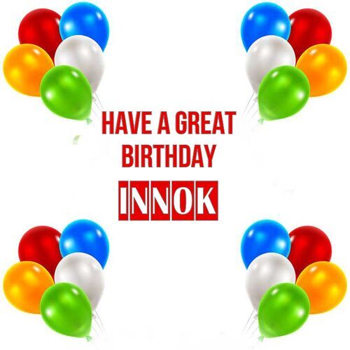 Открытка Innok Have a great birthday