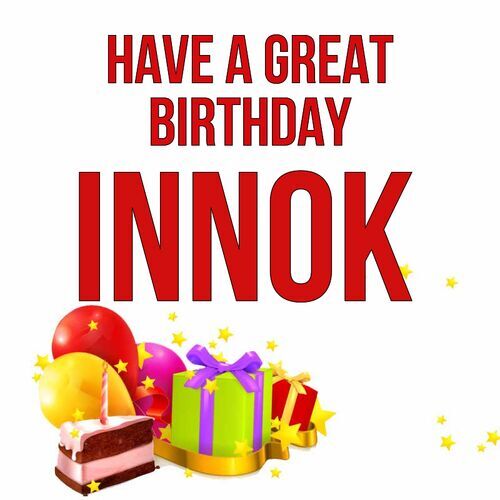 Открытка Innok Have a great birthday