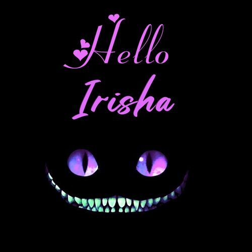 Открытка Irisha Hello