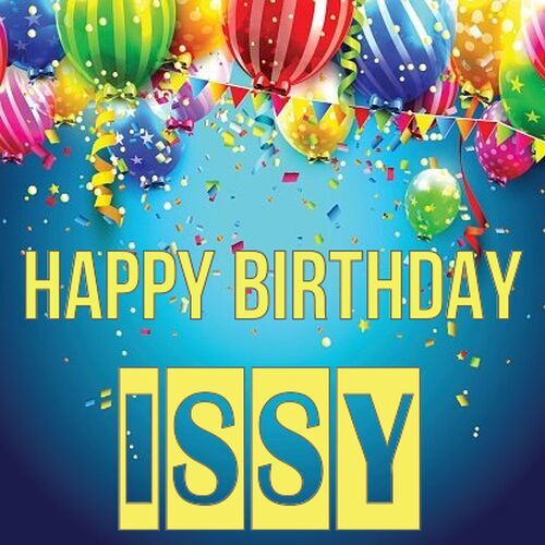 Открытка Issy Happy birthday