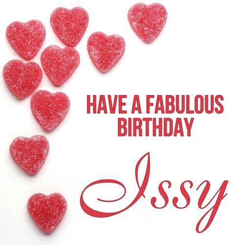 Открытка Issy Have a fabulous birthday