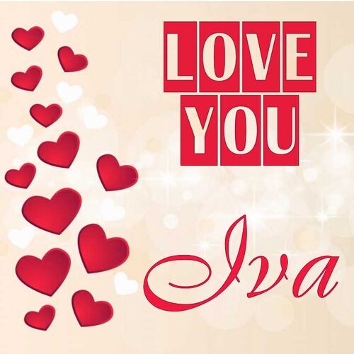 Открытка Iva Love you