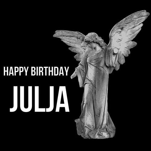 Открытка Julja Happy birthday