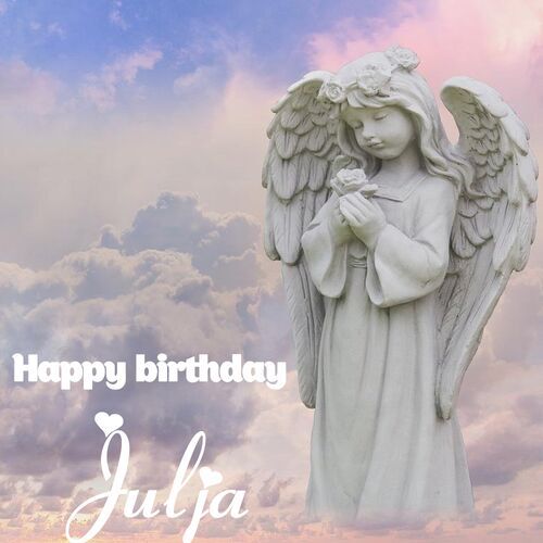 Открытка Julja Happy birthday