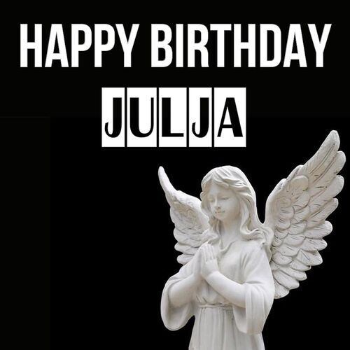 Открытка Julja Happy birthday