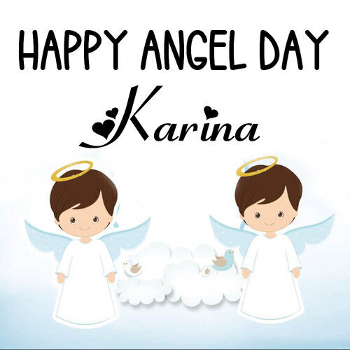 Открытка Karina Happy angel day