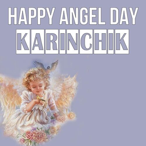 Открытка Karinchik Happy angel day