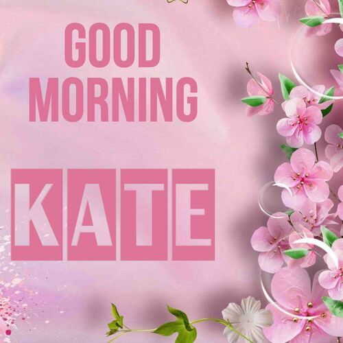 Открытка Kate Good morning