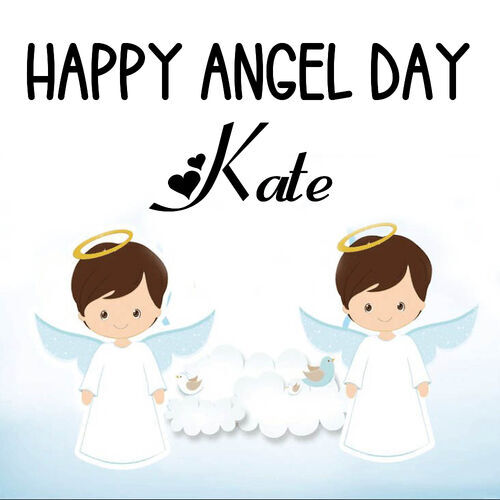 Открытка Kate Happy angel day