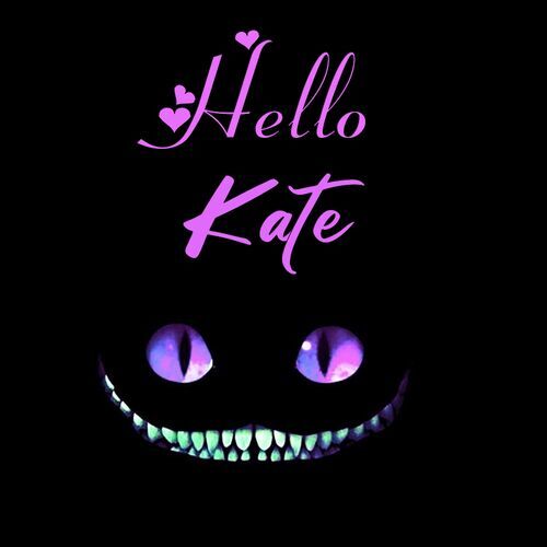 Открытка Kate Hello