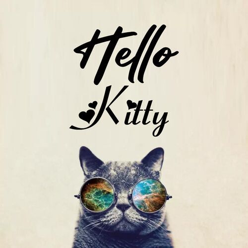 Открытка Kitty Hello