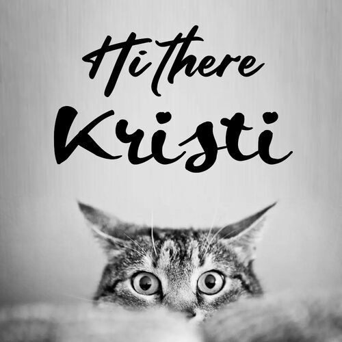 Открытка Kristi Hi there