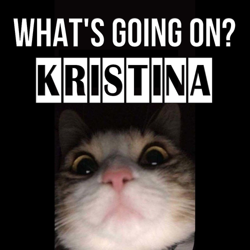 Открытка Kristina What