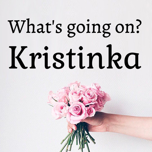 Открытка Kristinka What