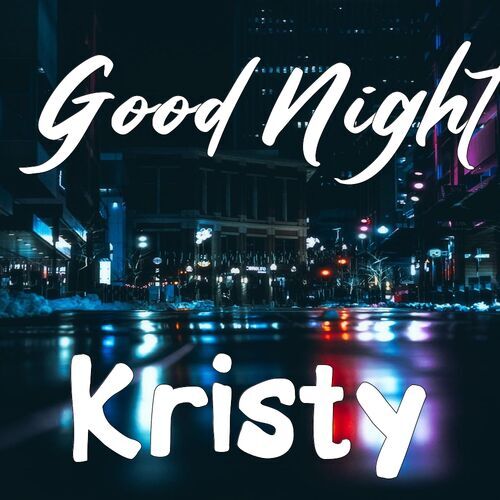 Открытка Kristy Good Night