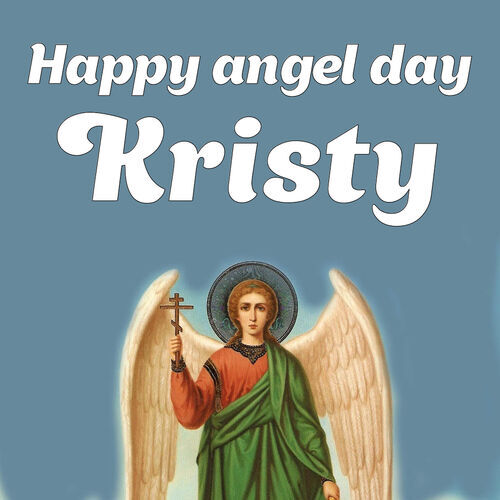 Открытка Kristy Happy angel day