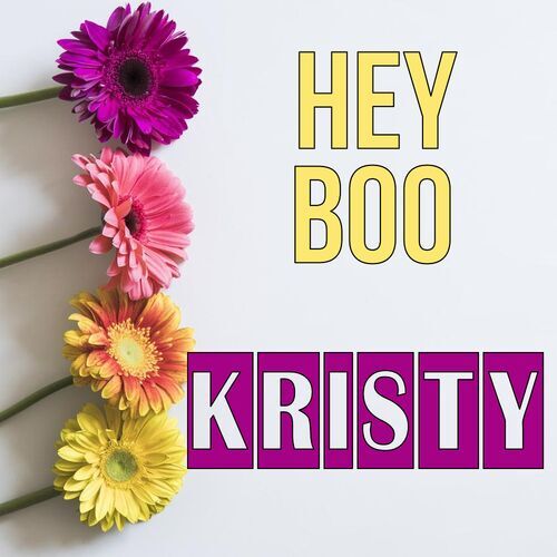 Открытка Kristy Hey boo