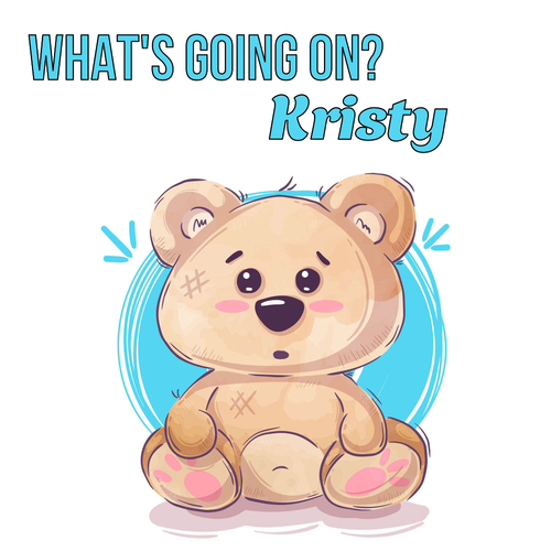 Открытка Kristy What