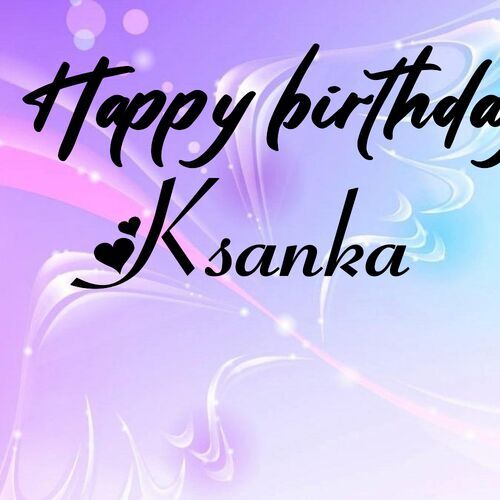 Открытка Ksanka Happy birthday