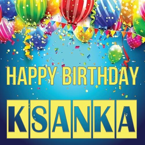 Открытка Ksanka Happy birthday