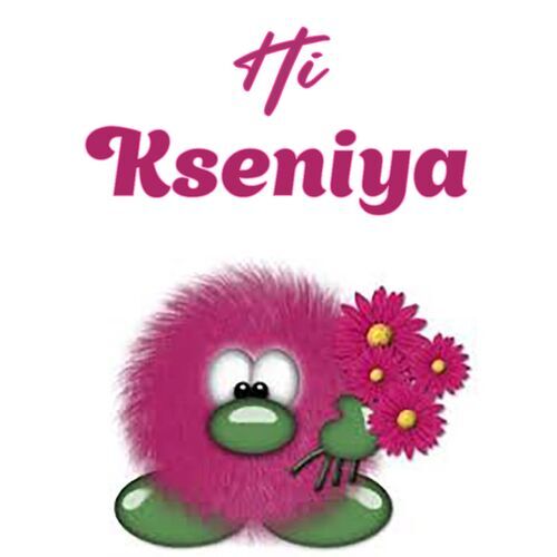 Открытка Kseniya Hi