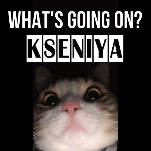 Открытка Kseniya What