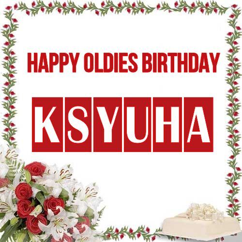 Открытка Ksyuha Happy oldies birthday