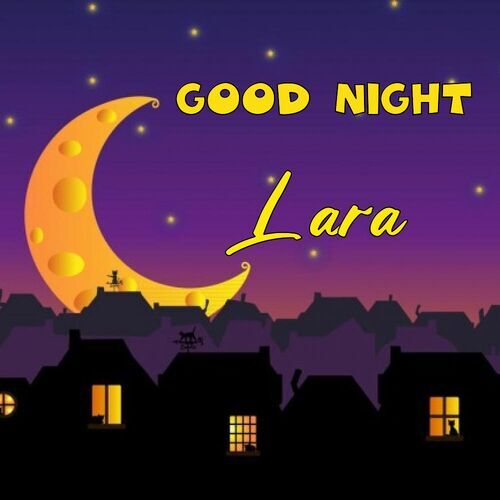 Открытка Lara Good Night