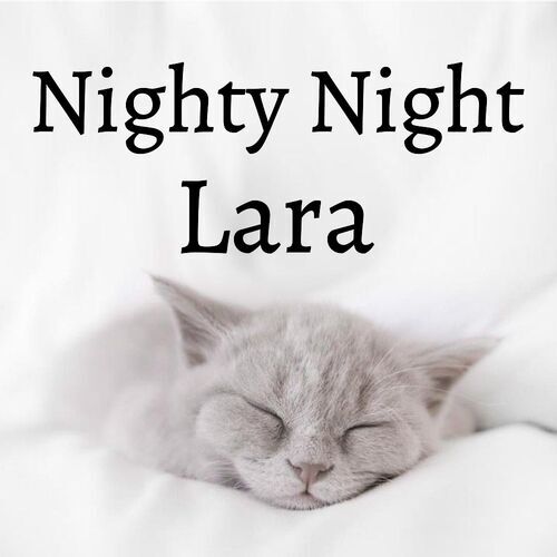 Открытка Lara Nighty Night