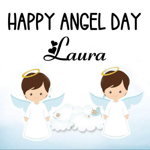 Открытка Laura Happy angel day