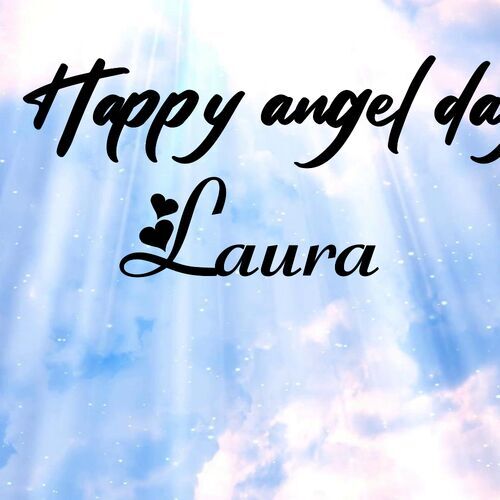 Открытка Laura Happy angel day