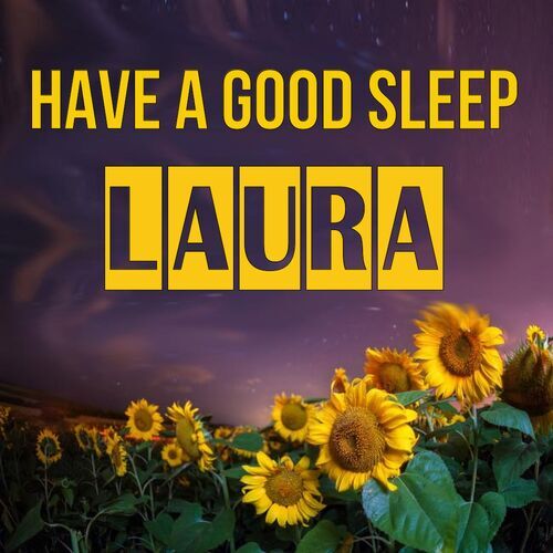 Открытка Laura Have a good sleep