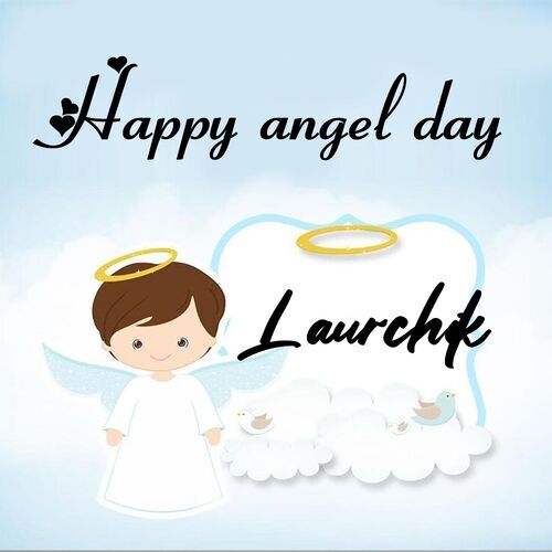 Открытка Laurchik Happy angel day