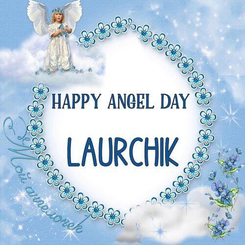 Открытка Laurchik Happy angel day