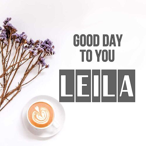 Открытка Leila Good day to you