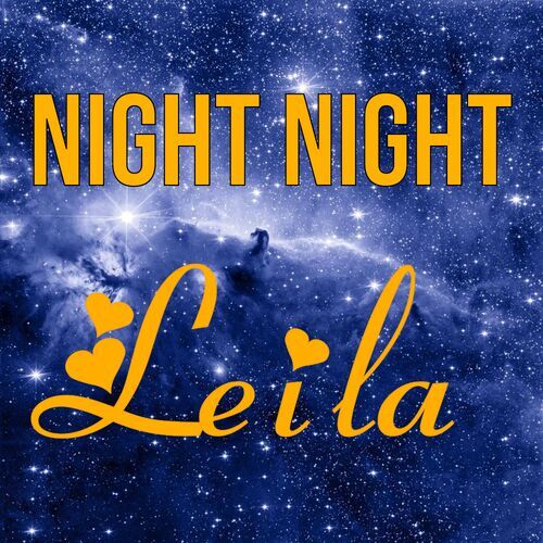 Открытка Leila Night Night