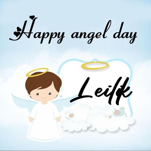 Открытка Leilik Happy angel day