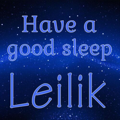 Открытка Leilik Have a good sleep