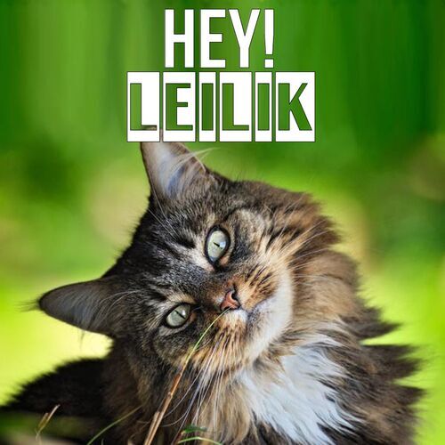 Открытка Leilik Hey!