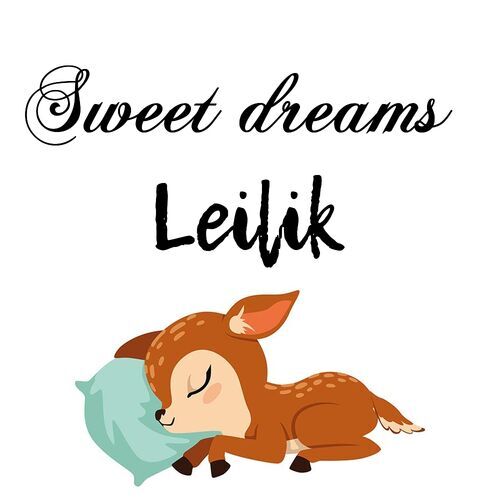 Открытка Leilik Sweet dreams