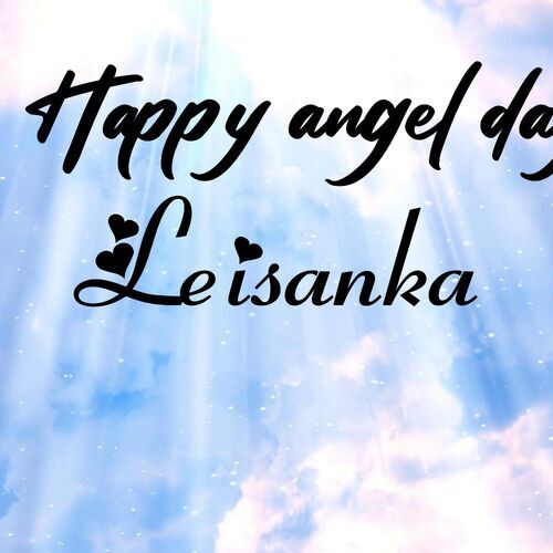 Открытка Leisanka Happy angel day