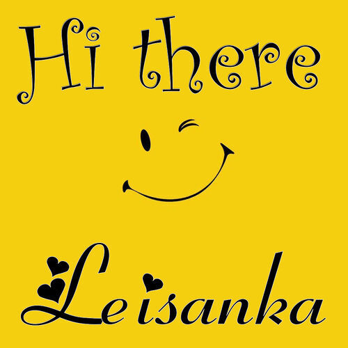 Открытка Leisanka Hi there