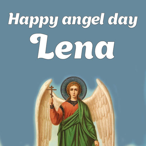 Открытка Lena Happy angel day