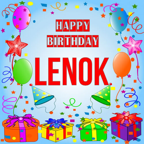 Открытка Lenok Happy birthday