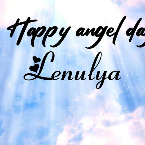 Открытка Lenulya Happy angel day